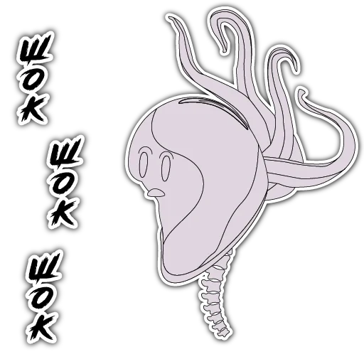 krake muster, fadenkunst oktopus, octopus single line