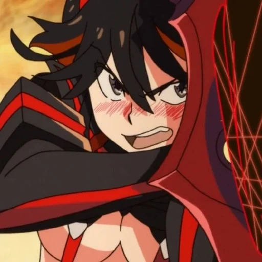 naga zi matoy, ryuko matoi, kill la kill, kilrakir, kill la kill