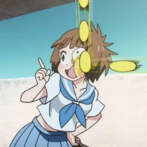 anime, mako mankanshaku, personaggio di anime, mako mankanshoku, kill la kill mako