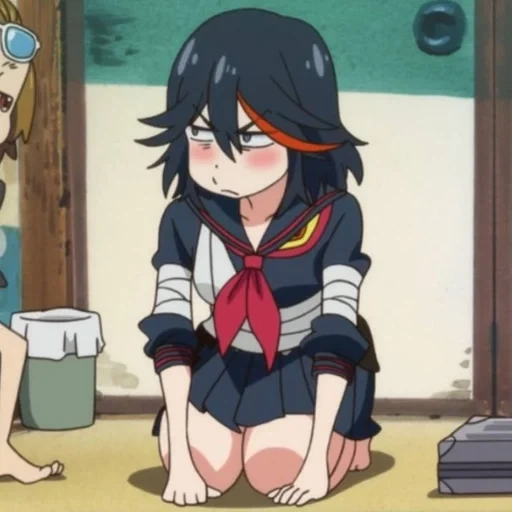 ryuko matoi, kill la kill, anime girl, tuer la mère et la mère, anime ryuko aikura