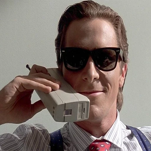 copy link, perfect мем, кристиан бейл, christian bale american psycho