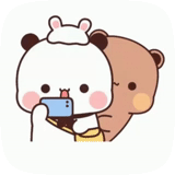 clipart, urso de mocha de leite