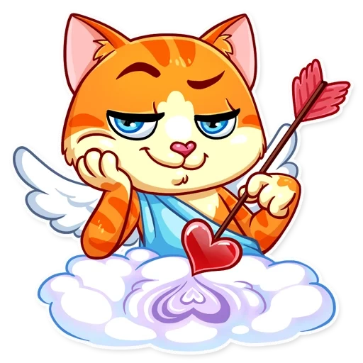 gatto, cat, cat cupido, cat cupido