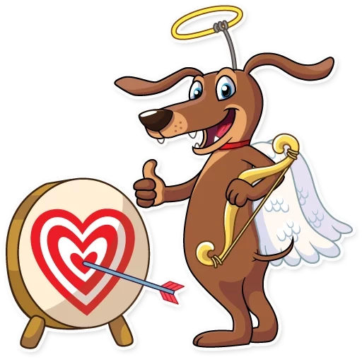 cão, doberman, cupido de veado, cupido de cachorro, cão maximov