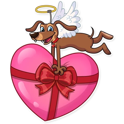 cerf, cupidon, cupidon de cerf, chien cupidon