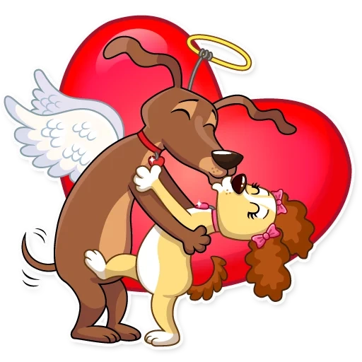 dewa asmara, rusa cupid, anjing itu halo, cupid anjing, rudolf deer santa