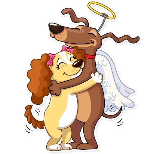 cupid, cupid the deer, cupid the dog