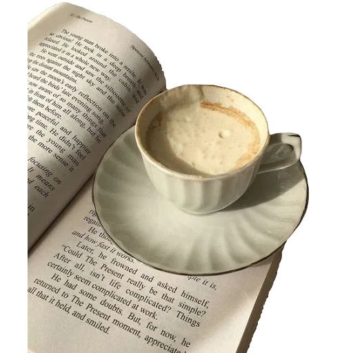 café, livre de café, une tasse de café, café confortable, café matinal