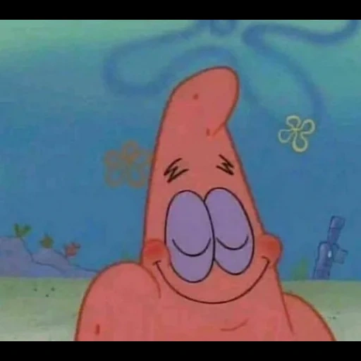 patrick, patrick starr, spongebob meme, patrick was embarrassed, spongebob square pants