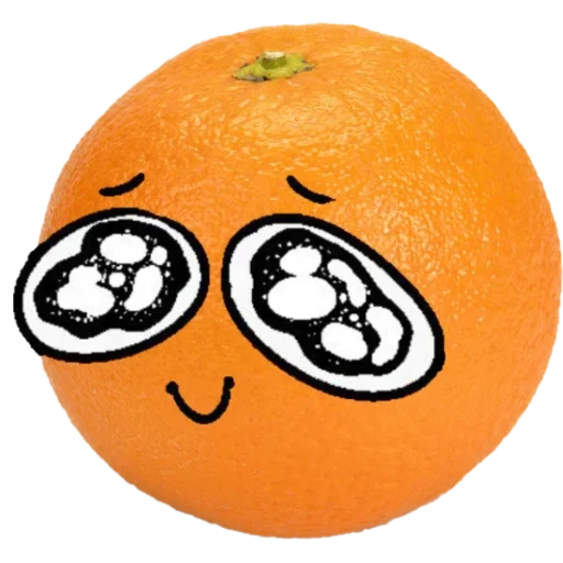 апельсин, апельсин детей, апельсин мордой, смешной апельсин, весёлый апельсин