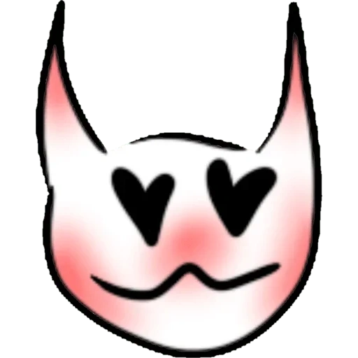 kucing, emoji, ghoul cat, sketsa senyum