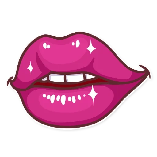 lábios, watsap lips, sorriso labial, os lábios são rosa, lábios pop art