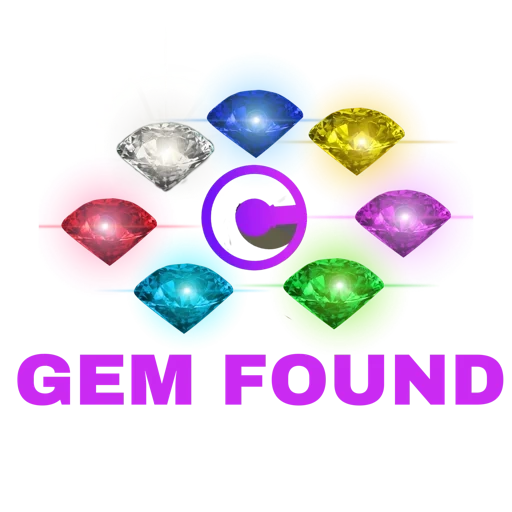 gem, gems, the game is precious stones, precious stone icon, colored precious stones