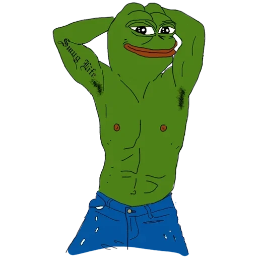 rospo di pepe, pepe chad, la rana di pepe, pepe frog, pepe jabka ricardo