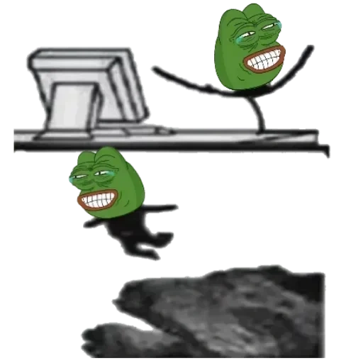 pepe mad, frog pepe, memes memes memes, pepe death, neet spezifiziert meme-administrator