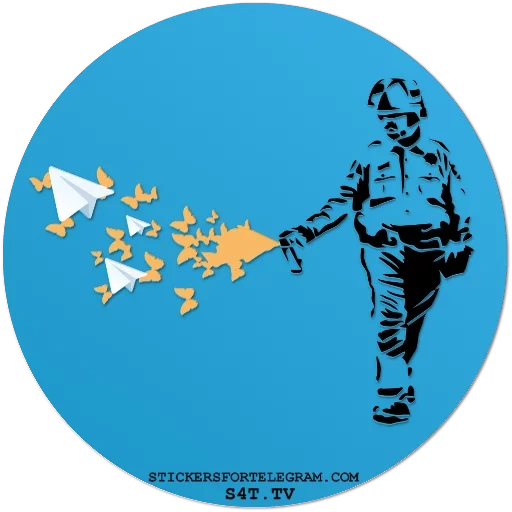 banksy, illustration, banksy vector, banksy schablonen, graffiti schablone