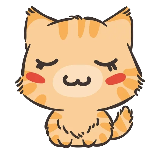 cat, cats will be, anime cat sadness, cute cat sticker
