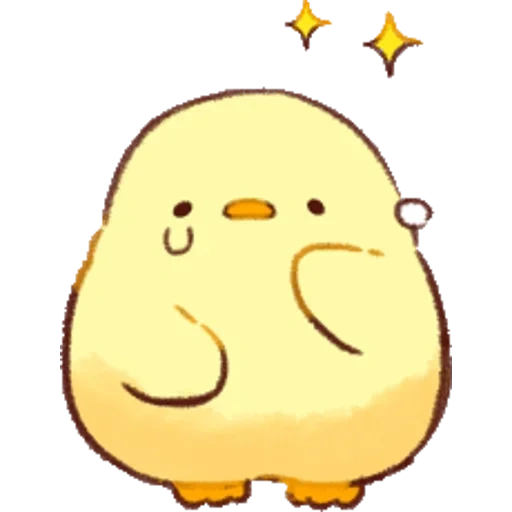 a lovely pattern, soft and cute chick, soft cute chicken, soft and cute chick emoji