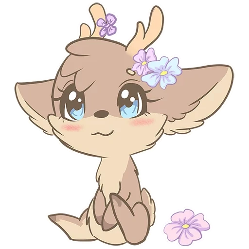 rusa kecil, lovely fawn