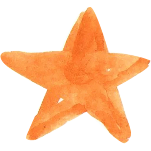 звезда, желтая звезда, морская звезда, оранжевая звезда, морская звезда клипарт