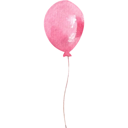 шар розовый, розовые шарики, розовый воздушный шар, розовые воздушные шары, мультяшный воздушный шарик розовый