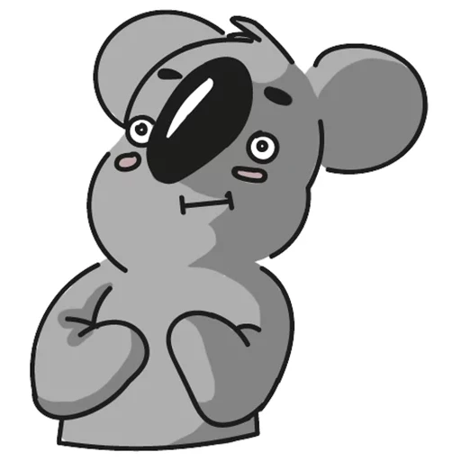 koala, desenho de koala, urso coala, animal coala