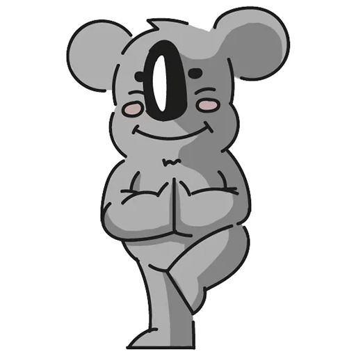 koala, un giocattolo, ratto, koala word, disegno di coala