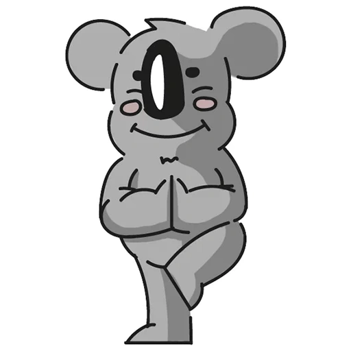 koala, um brinquedo, rato, koala palavra, desenho coala