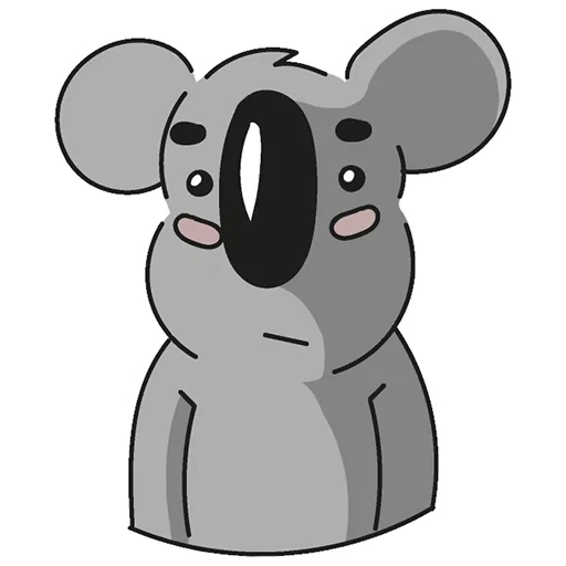 koala, gracioso, el koala, animación koala, patrón divertido de koala