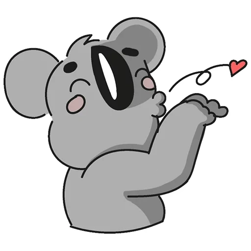 koala, clipart, desenho coala, urso coala, os animais são fofos