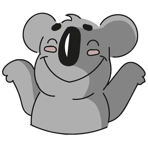 koala, desenho coala, os animais são fofos, desenho de koala maskot, desenho engraçado de coala