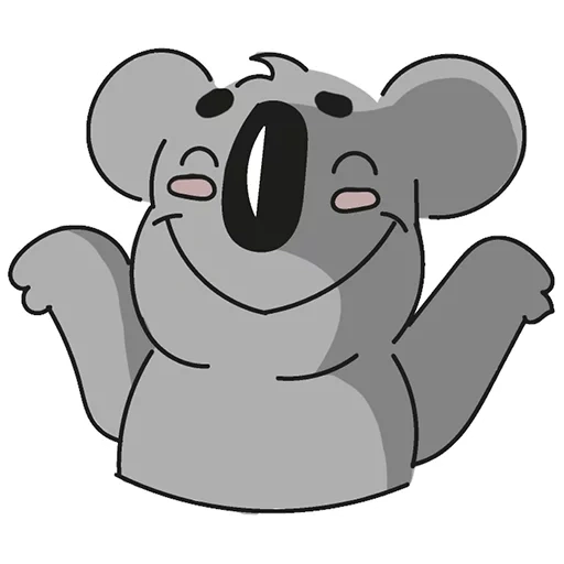 koala, menggambar coala, hewan hewan itu lucu, gambar maskot koala, menggambar koala lucu