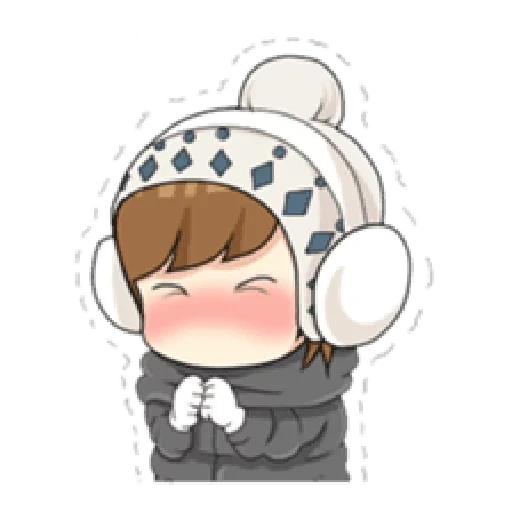 anime, bts chibi, bts chibi, lukisan tokoh chibi, wallpaper bts red cliff