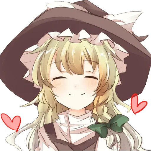 аниме арты, touhou аниме, touhou project, marisa kirisame, аниме арты девушек