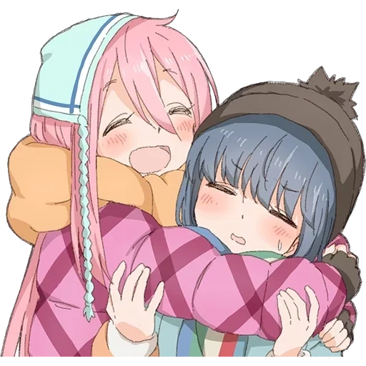 аниме, аниме персонажи, аниме yuru camp юри, лагерь свежем воздухе