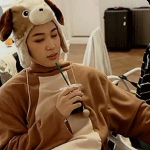 kamera, anak laki laki bangtan, monsta x kigurumi, pak jimin kigurumi, jimin dog house army