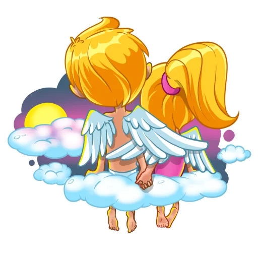 angel, john eve, angels, emoji angel, angel illustration