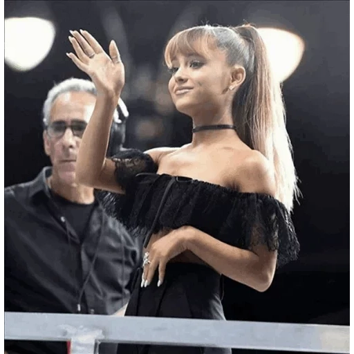 ariana, arianna, petite fille, ariana grande, ariana grande vma 2018