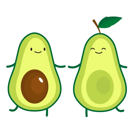 palta, el aguacate es dulce, clipart de aguacate, dibujos de aguacate, aguacate de dibujos animados