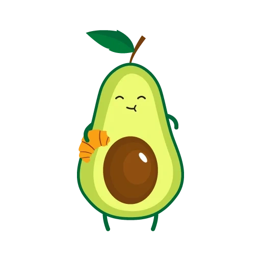 avocado, traurige avocado, avocado zeichnungen, avocado cartoon, avocado zeichnungen sind süß