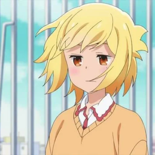 nako sunao, anime girl, cartoon character, rongnao nazi animation