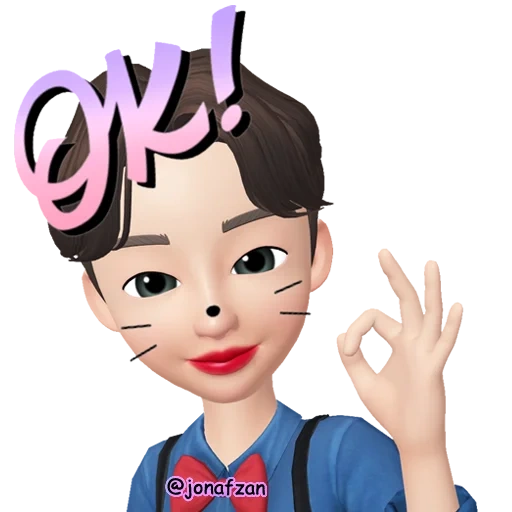 gli asiatici, kilazepeto kilazepeto, zepeto twice, ritratto di zeppetto, testa di cartone animato zepeto