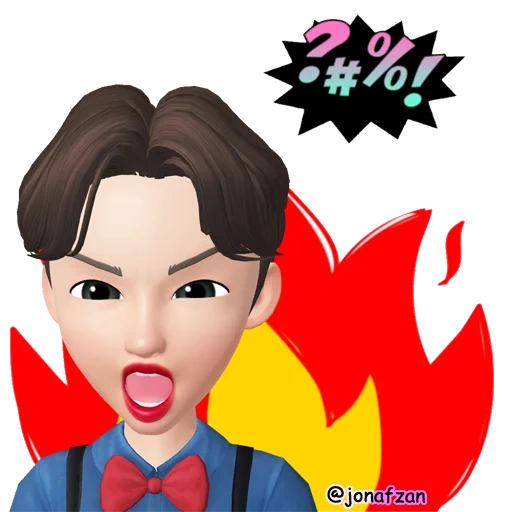 asiatiques, people, 2d youtube, mystery power face, 512 x 512 pixels pour les filles zepeto