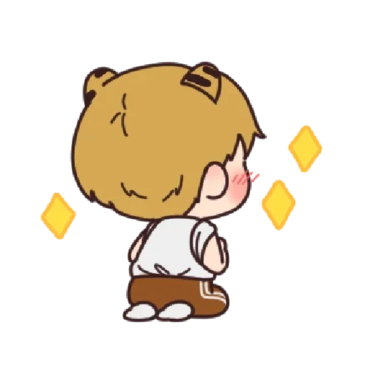 chibi, imagen, bts chibi, chibi bts simple, bcts chibiki dibujando principiantes