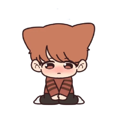 red cliff, asian, red cliff art, chibi bts, bts messenger