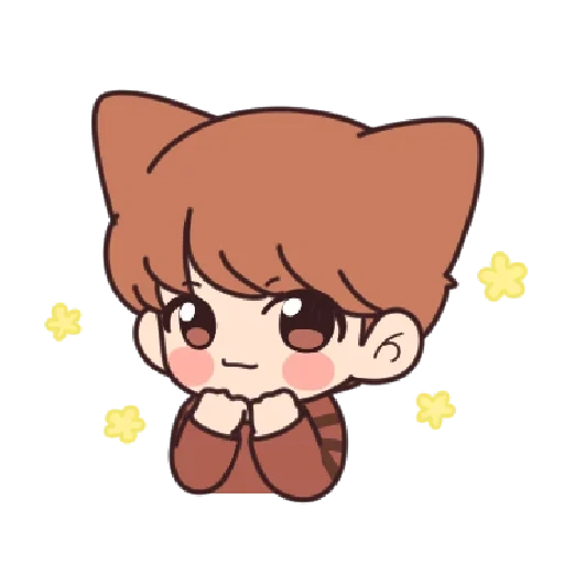 chibi, asiático, bts de chibi, bts chibi, bts fanart