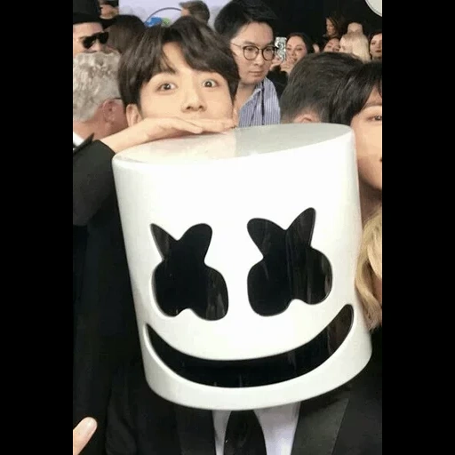 bts mickey, zheng zhongguo, marshmello, bangtan boys, marshmallow bts