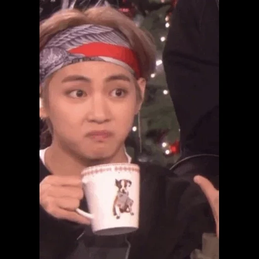 bts memes, bangtan boys, tai heng is drinking tea, tahen shaw allen, tae hung soo ellen