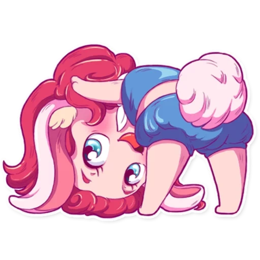 kartu dasar ping, pinkie pie, kelinci kecil yang lucu, gadis kelinci, carikan aku gadis cantik yang cantik