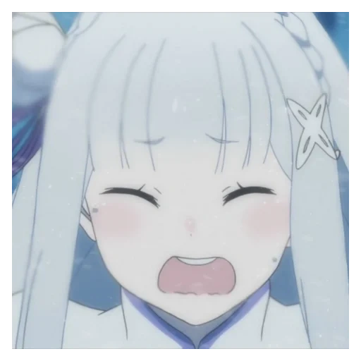 anime ideen, der süße anime, emilia re zero, zeichnungen süßer anime, emilia re zero anime